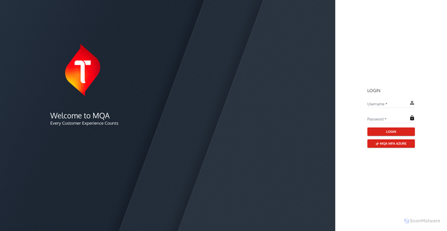 Security scan screenshot of https://nea.telkomsel.com