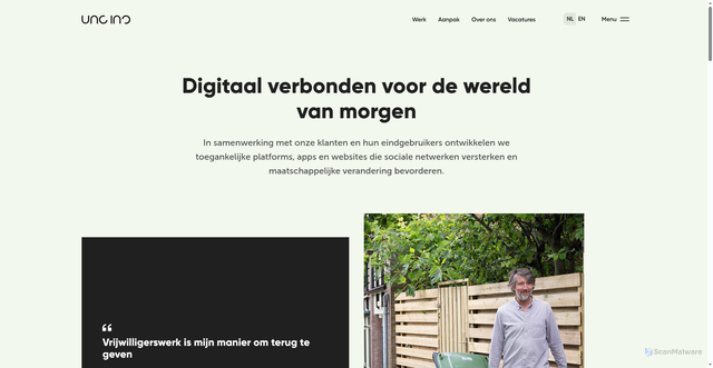 Security scan screenshot of https://uncinc.nl