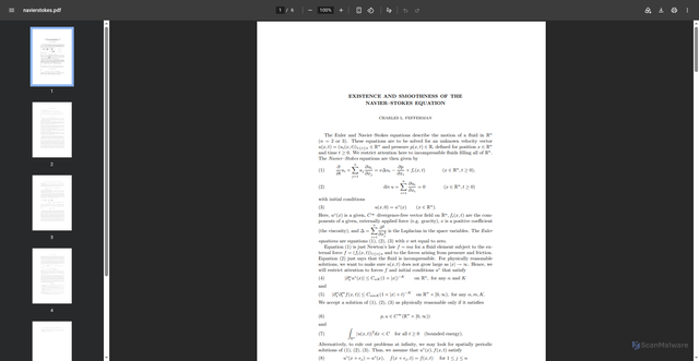 Security scan screenshot of https://www.claymath.org/wp-content/uploads/2022/06/navierstokes.pdf