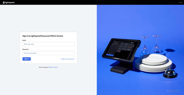 Security scan screenshot of https://app.upserve.com