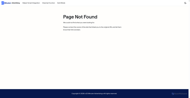 Security scan screenshot of https://ats.20min.ch