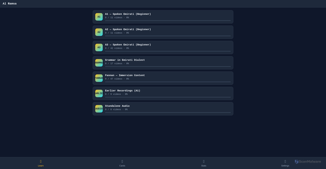 Security scan screenshot of http://al-ramsa.pages.dev/