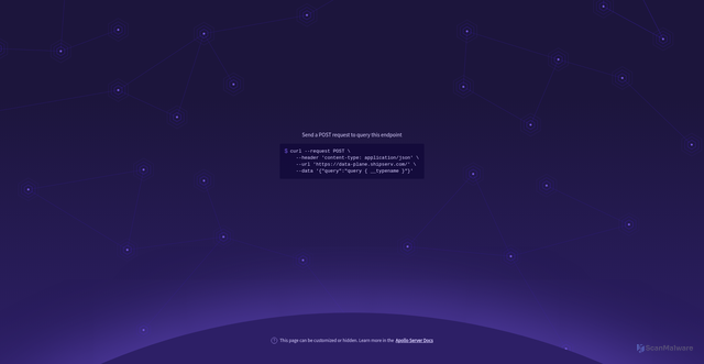 Security scan screenshot of https://data-plane.shipserv.com