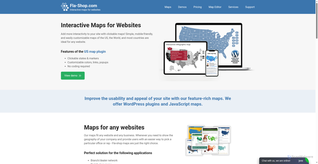 Security scan screenshot of https://fla-shop.com