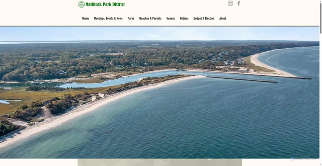 Security scan screenshot of https://www.mattituckparks.gov/