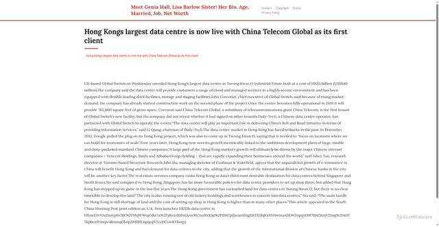 Security scan screenshot of https://heartrepublichugo-km728123r7.edgeone.app/18849-hong-kongs-largest-data-centre-is-now-live-with-china-telecom-global-as-its-first-client.html