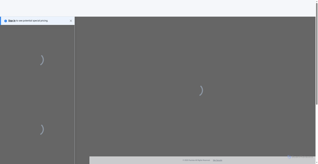 Security scan screenshot of https://ubbulls.evenue.net/event/MB26/MB08