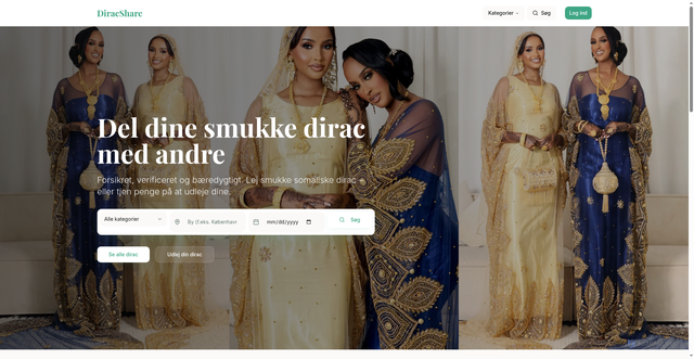 Security scan screenshot of http://diracshare.dk/