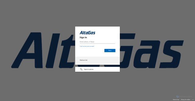 Security scan screenshot of https://citrixsf.semcoenergy.com