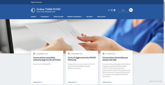 Security scan screenshot of https://www.tsrm-pstrp-toaoalat.org/