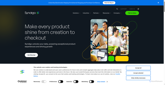 Security scan screenshot of https://edgenet.com