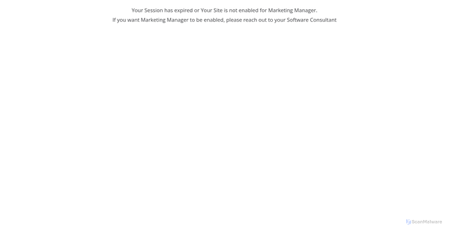 Security scan screenshot of https://app.mirabelsmarketingmanager.com