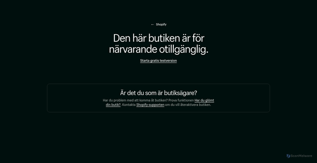 Security scan screenshot of https://itfz.se