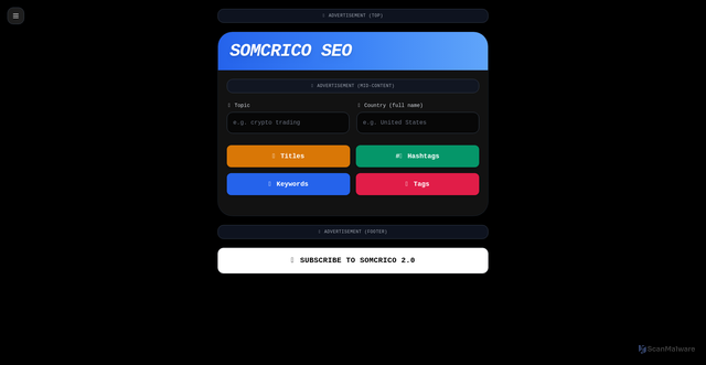 Security scan screenshot of https://somcricoseo-g3grml7gcn.edgeone.app/