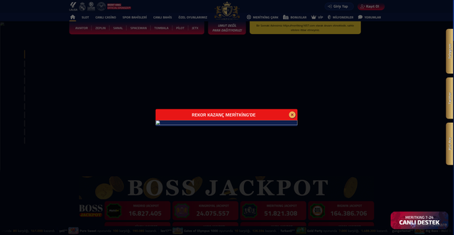 Security scan screenshot of http://meritkingi1656.com/