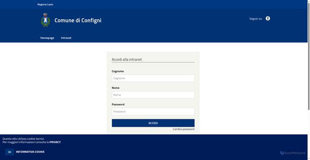 Security scan screenshot of https://www.halleyweb.com/c057024/hh/index.php?jvs=0&acc=1
