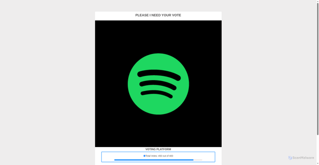 Security scan screenshot of http://votesite.iceiy.com/