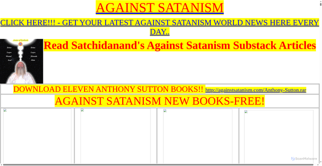 Security scan screenshot of https://www.energyenhancement.org