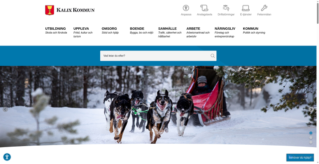 Security scan screenshot of https://www.kalix.se/
