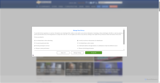 Security scan screenshot of https://hothardware.com