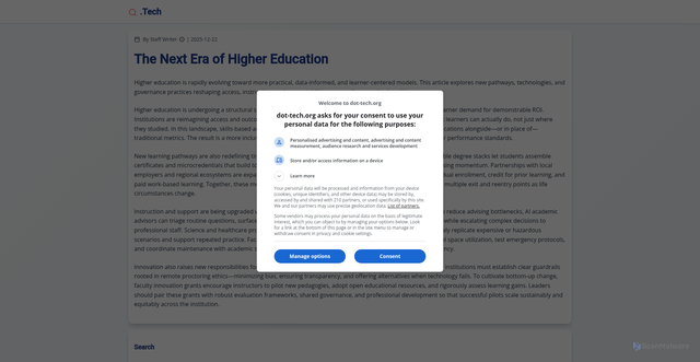 Security scan screenshot of https://williamsf1.tech