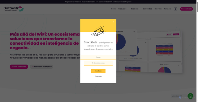 Security scan screenshot of https://datawifi.co