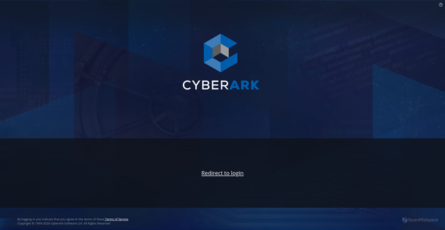 Security scan screenshot of https://eu166.epm.cyberark.com
