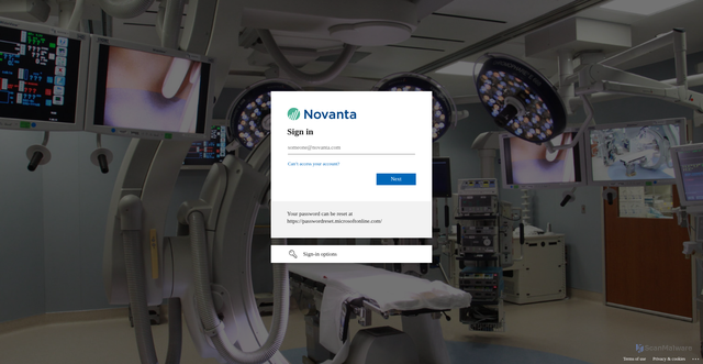 Security scan screenshot of https://gsi-my.sharepoint.com