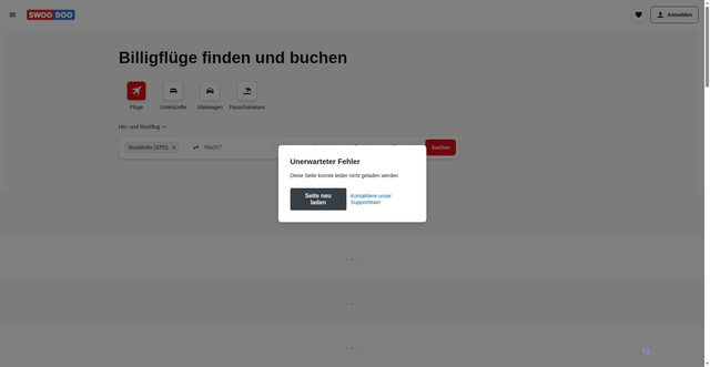 Security scan screenshot of https://www.swoodoo.com