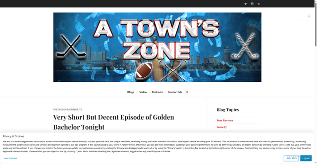 Security scan screenshot of https://atownszone.com/2025/10/02/very-short-but-decent-episode-of-golden-bachelor-tonight/