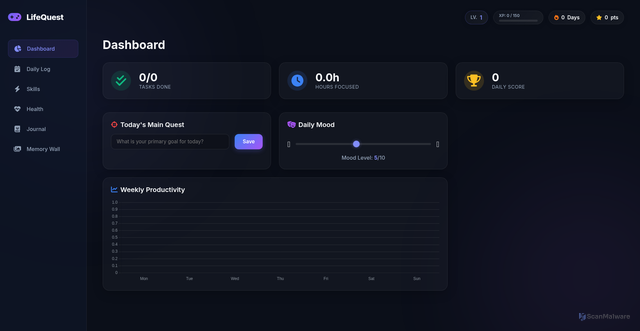 Security scan screenshot of https://habittracker-1t3v4jaqr9.edgeone.dev/