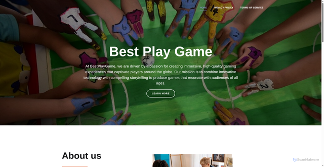 Security scan screenshot of https://bestplaygame.com