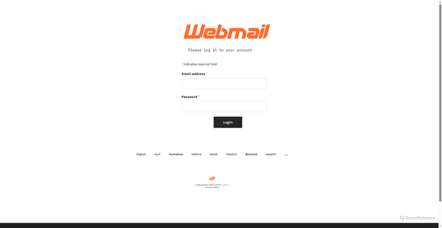 Security scan screenshot of https://cpanelcalne45tgv10-2056erg.weebly.com/