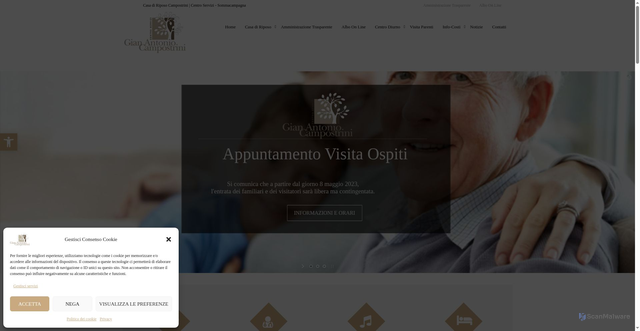 Security scan screenshot of https://www.cdrcampostrini.com/