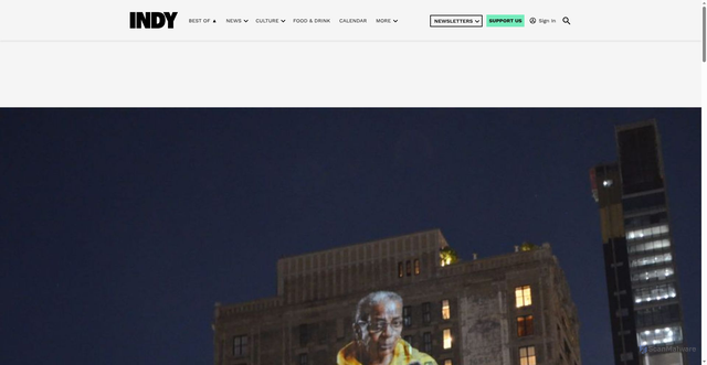 Security scan screenshot of https://indyweek.com/news/amazon-met-gala-mary-hill/