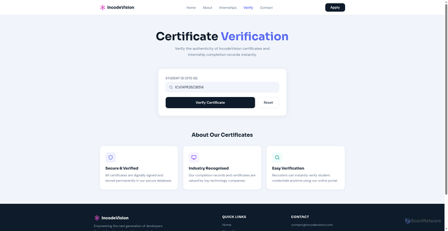 Security scan screenshot of https://incode-bc9lm9q9vz.edgeone.app/