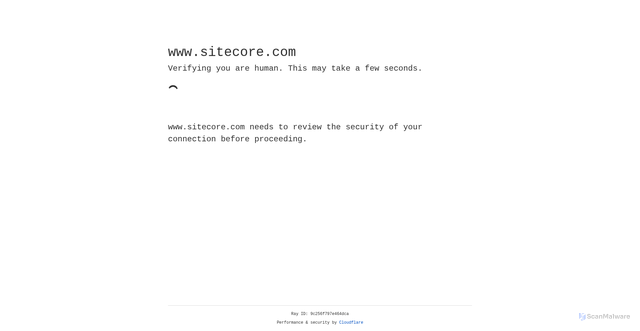 Security scan screenshot of https://cs101.sitecore.com