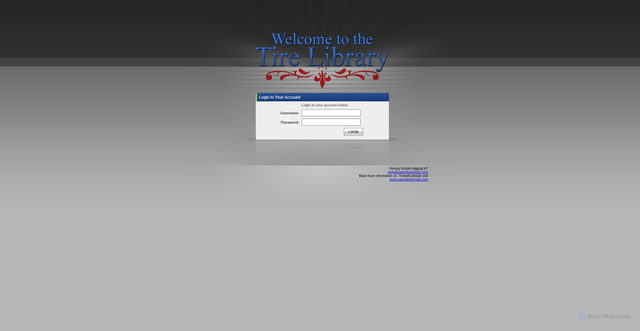 Security scan screenshot of https://new.tirelibrary.com