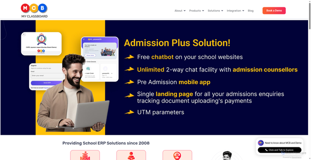 Security scan screenshot of https://myclassboard.com