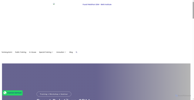 Security scan screenshot of http://mail.trainingpajak.id/