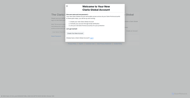 Security scan screenshot of https://portal.ert.com