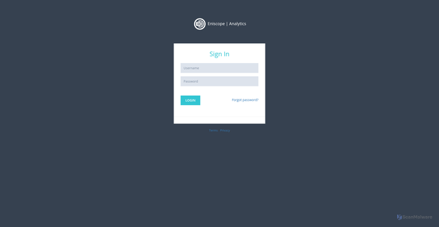 Security scan screenshot of https://eniscope.com