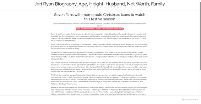 Security scan screenshot of https://tlgoepblog-gc87fe81lm.edgeone.app/1777-seven-films-with-memorable-christmas-icons-to-watch-this-festive-season.html