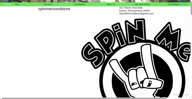 Security scan screenshot of https://spinmeroundstore.com/Genre/696142