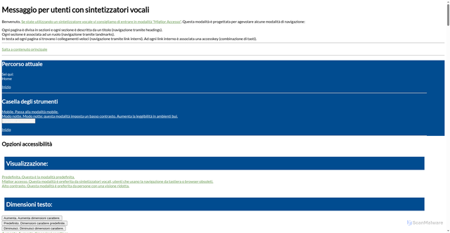 Security scan screenshot of https://www.comune.montemesola.ta.it/