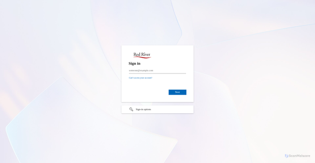Security scan screenshot of https://redriver.crm.dynamics.com