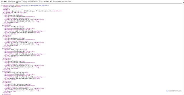 Security scan screenshot of https://cdn.mida.so/