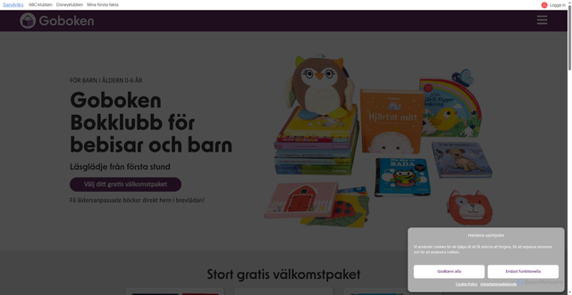 Security scan screenshot of https://www.goboken.se/
