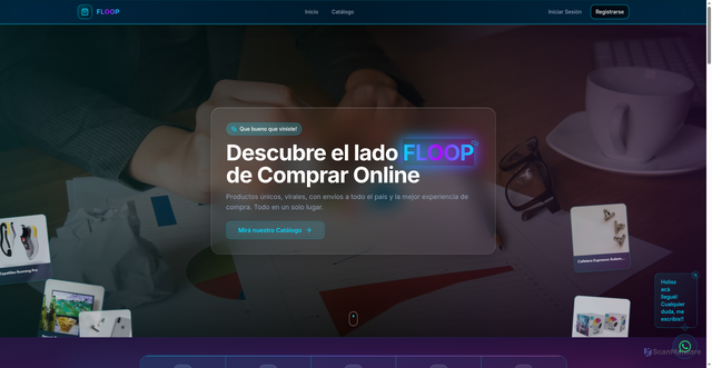 Security scan screenshot of https://floopstore.com.ar/