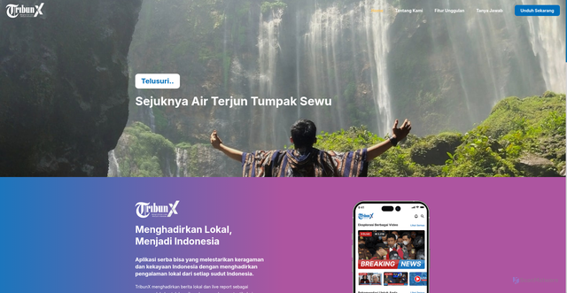 Security scan screenshot of https://tribunx.com